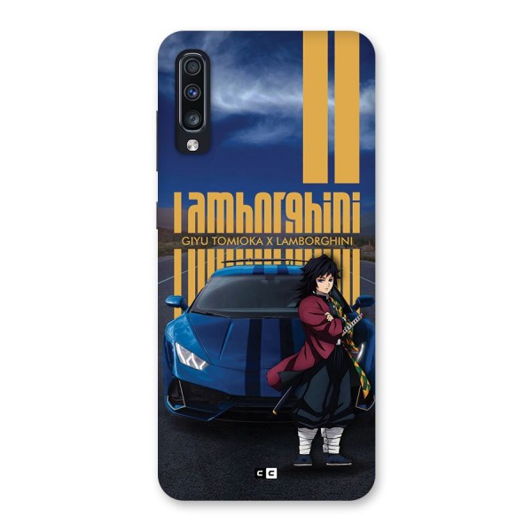 Giyu Tomioka Supercar Back Case for Galaxy A70s