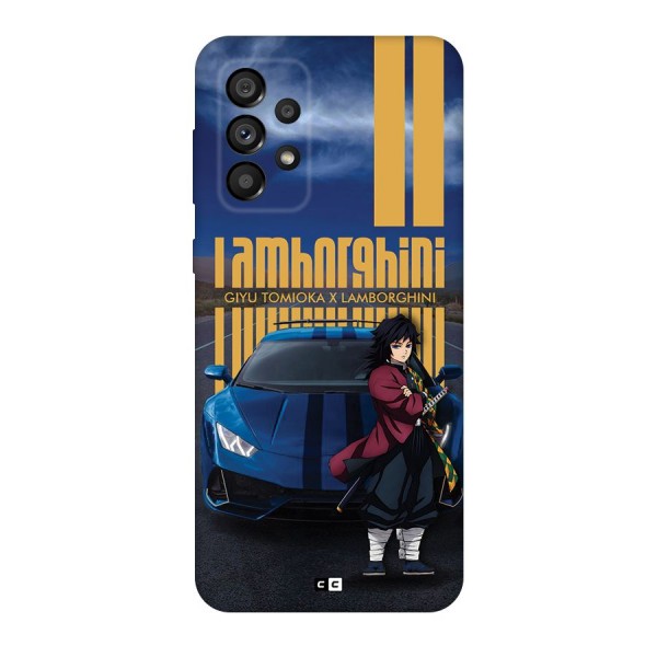 Giyu Tomioka Supercar Back Case for Galaxy A73 5G