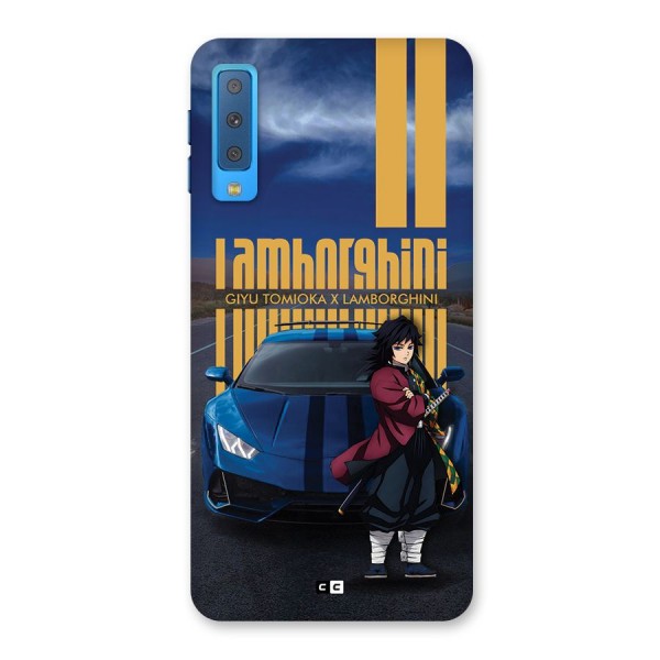 Giyu Tomioka Supercar Back Case for Galaxy A7 (2018)