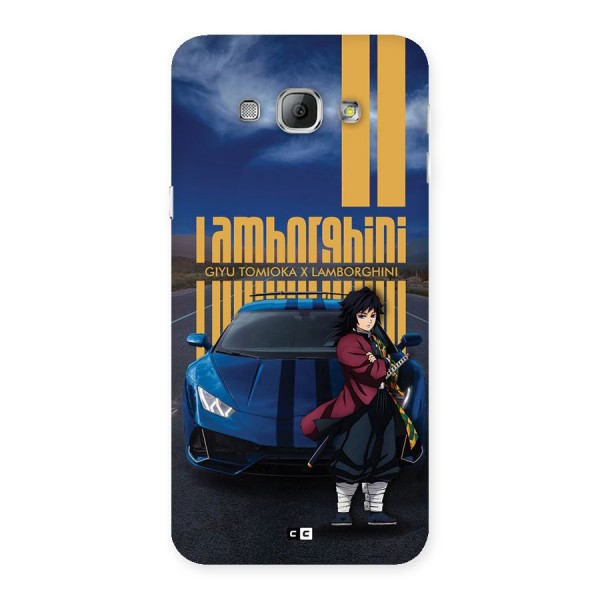 Giyu Tomioka Supercar Back Case for Galaxy A8