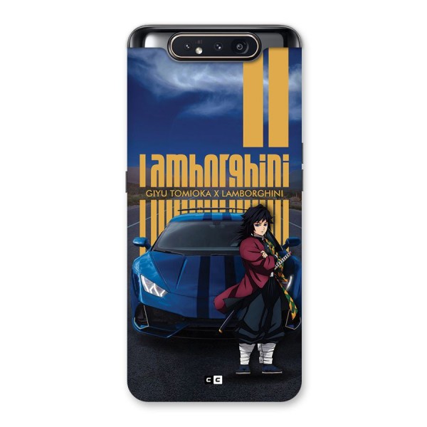 Giyu Tomioka Supercar Back Case for Galaxy A80