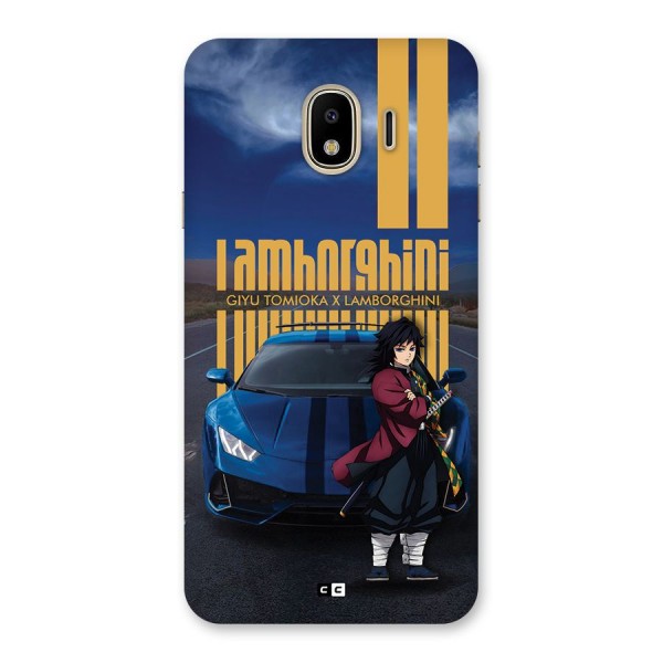 Giyu Tomioka Supercar Back Case for Galaxy J4