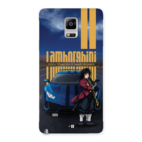 Giyu Tomioka Supercar Back Case for Galaxy Note 4