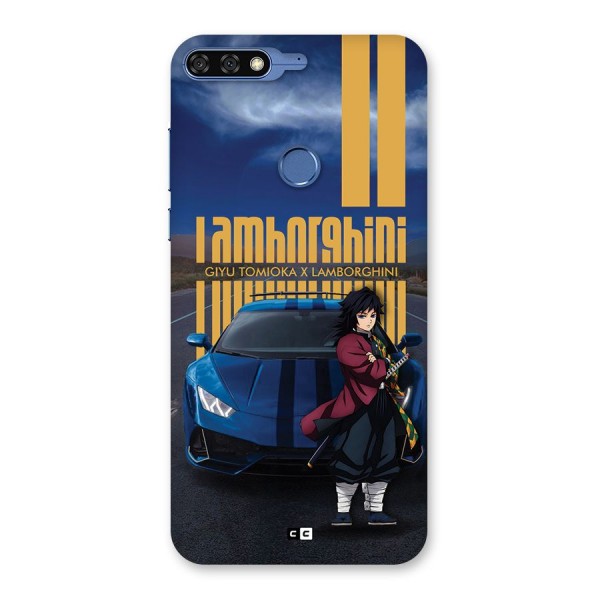 Giyu Tomioka Supercar Back Case for Honor 7C