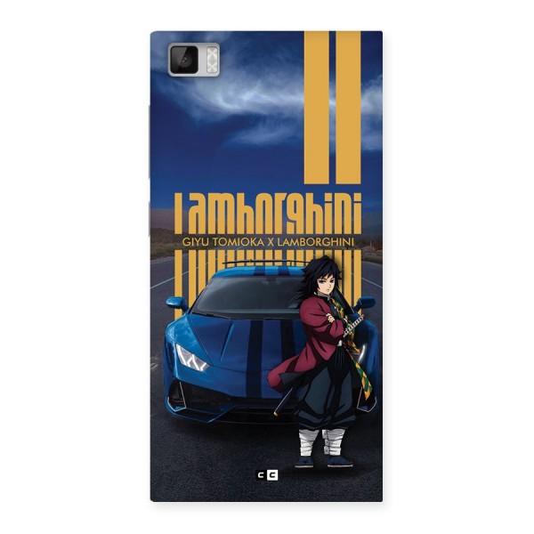 Giyu Tomioka Supercar Back Case for Mi3