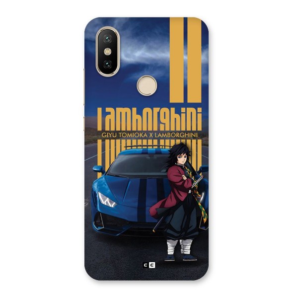 Giyu Tomioka Supercar Back Case for Mi A2