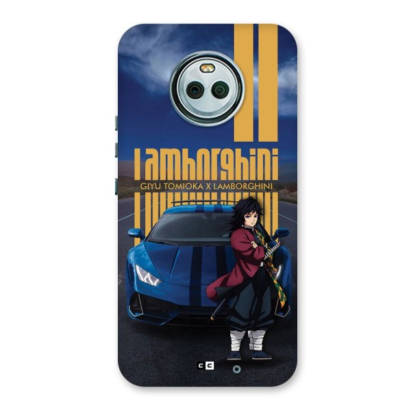 Giyu Tomioka Supercar Back Case for Moto X4