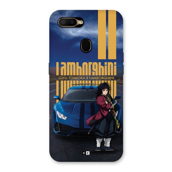 Giyu Tomioka Supercar Back Case for Oppo A5s