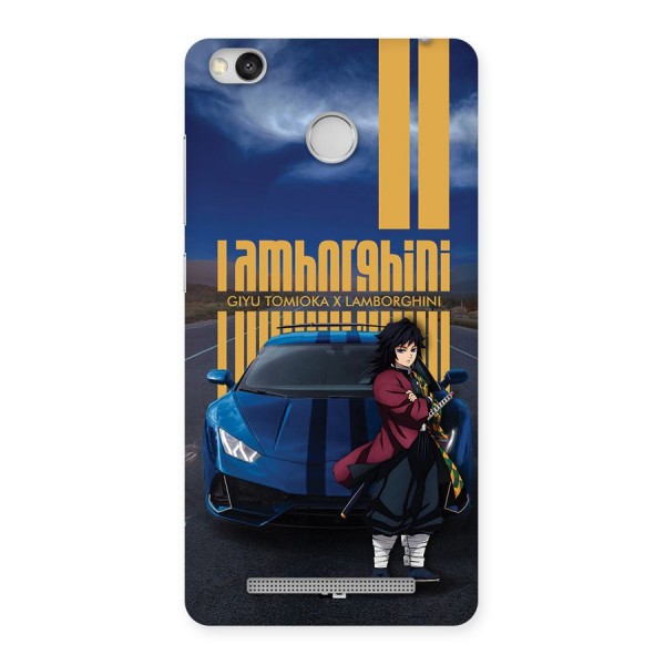 Giyu Tomioka Supercar Back Case for Redmi 3S Prime