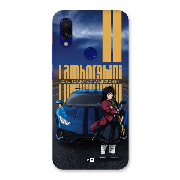 Giyu Tomioka Supercar Back Case for Redmi 7