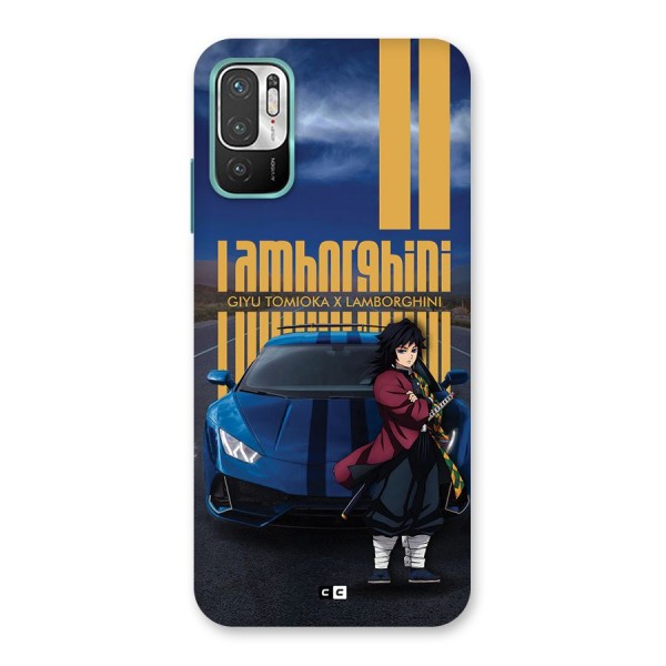 Giyu Tomioka Supercar Back Case for Redmi Note 10T 5G