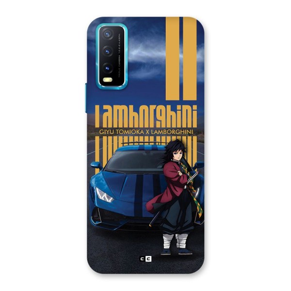 Giyu Tomioka Supercar Back Case for Vivo Y12s