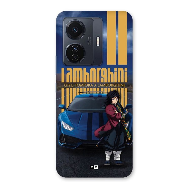 Giyu Tomioka Supercar Back Case for Vivo iQOO Z6 Pro