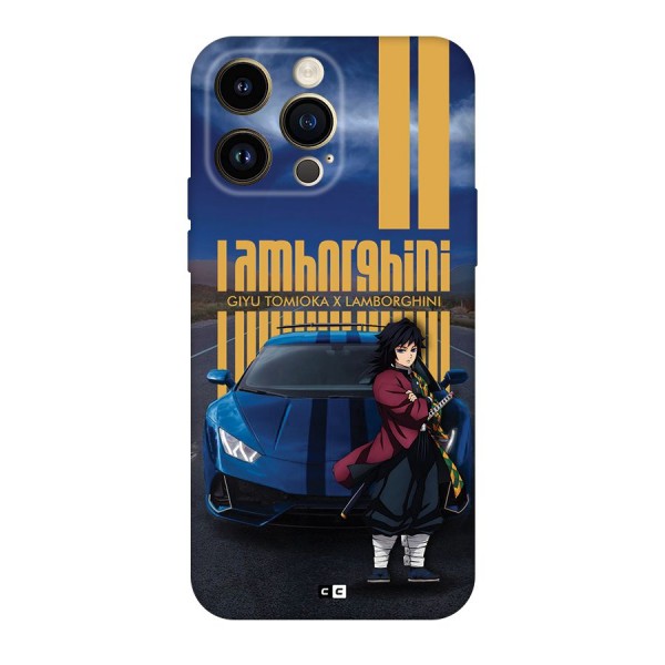 Giyu Tomioka Supercar Back Case for iPhone 14 Pro Max