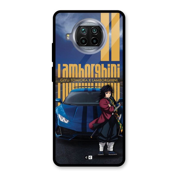 Giyu Tomioka Supercar Glass Back Case for Mi 10i