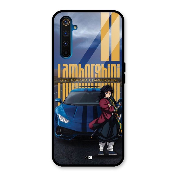 Giyu Tomioka Supercar Glass Back Case for Realme 6 Pro