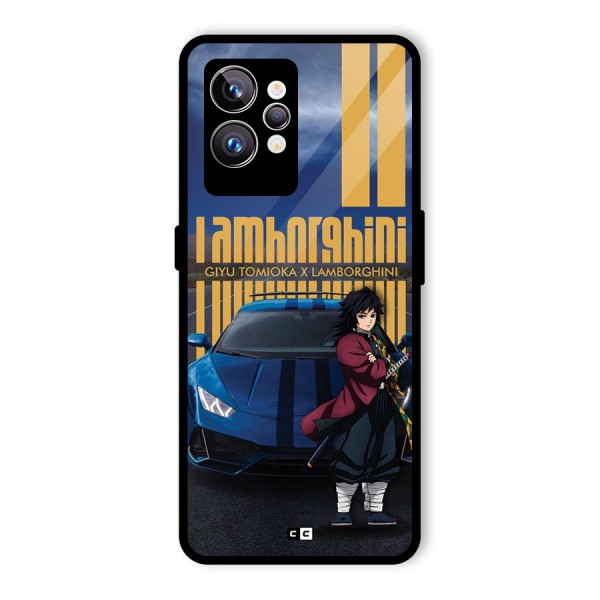 Giyu Tomioka Supercar Glass Back Case for Realme GT2 Pro