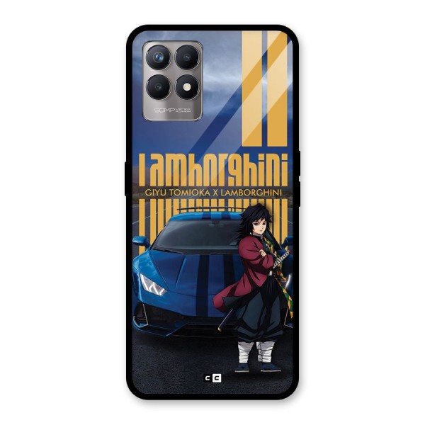 Giyu Tomioka Supercar Glass Back Case for Realme Narzo 50