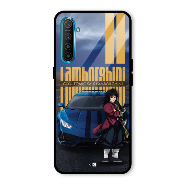 Giyu Tomioka Supercar Glass Back Case for Realme X2