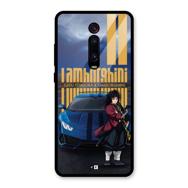 Giyu Tomioka Supercar Glass Back Case for Redmi K20 Pro