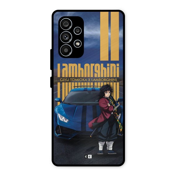 Giyu Tomioka Supercar Metal Back Case for Galaxy A53 5G