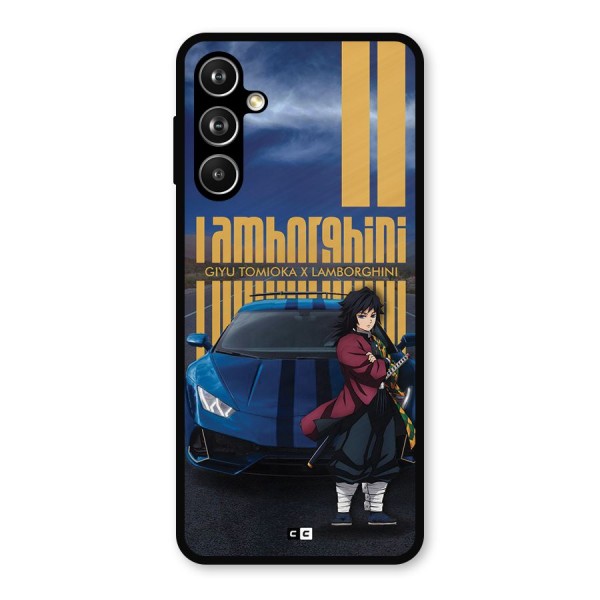 Giyu Tomioka Supercar Metal Back Case for Galaxy F54