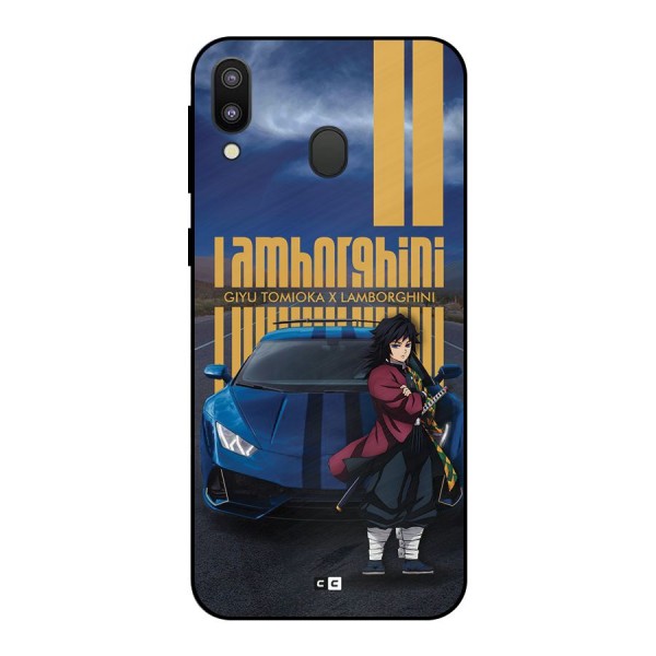 Giyu Tomioka Supercar Metal Back Case for Galaxy M20