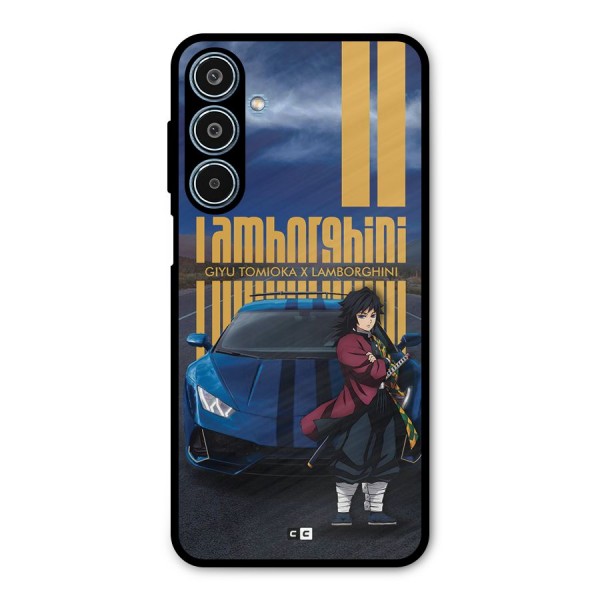 Giyu Tomioka Supercar Metal Back Case for Galaxy M35