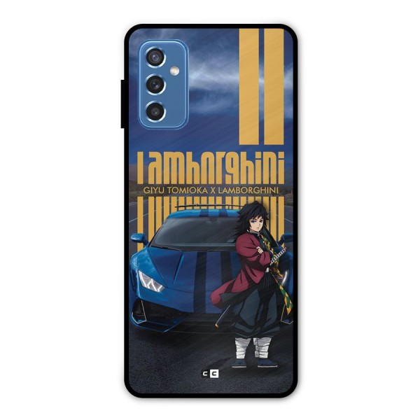 Giyu Tomioka Supercar Metal Back Case for Galaxy M52 5G