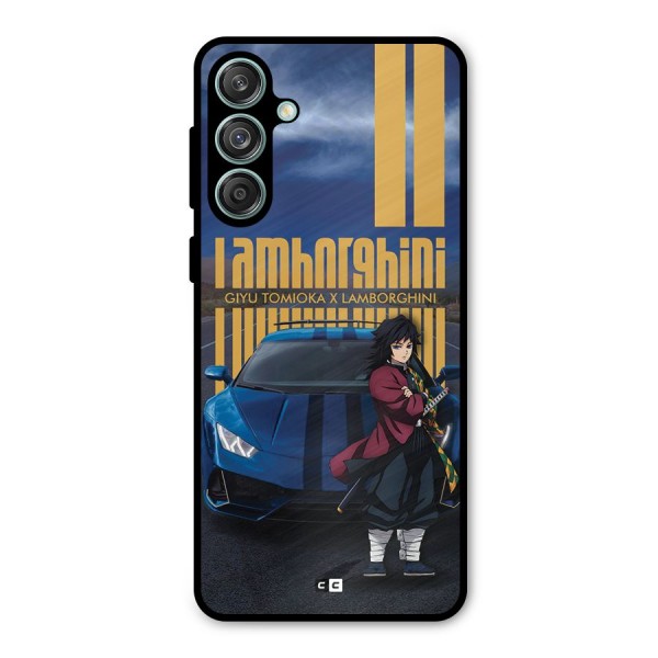 Giyu Tomioka Supercar Metal Back Case for Galaxy M55 5G