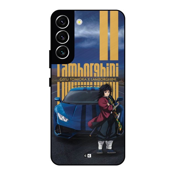 Giyu Tomioka Supercar Metal Back Case for Galaxy S22 5G