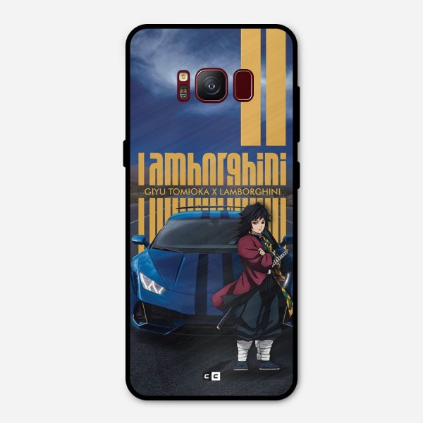 Giyu Tomioka Supercar Metal Back Case for Galaxy S8