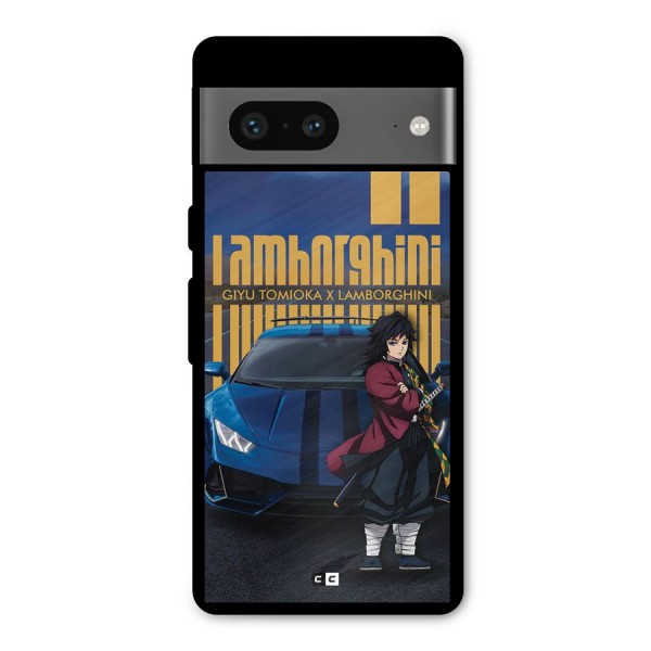 Giyu Tomioka Supercar Metal Back Case for Google Pixel 7