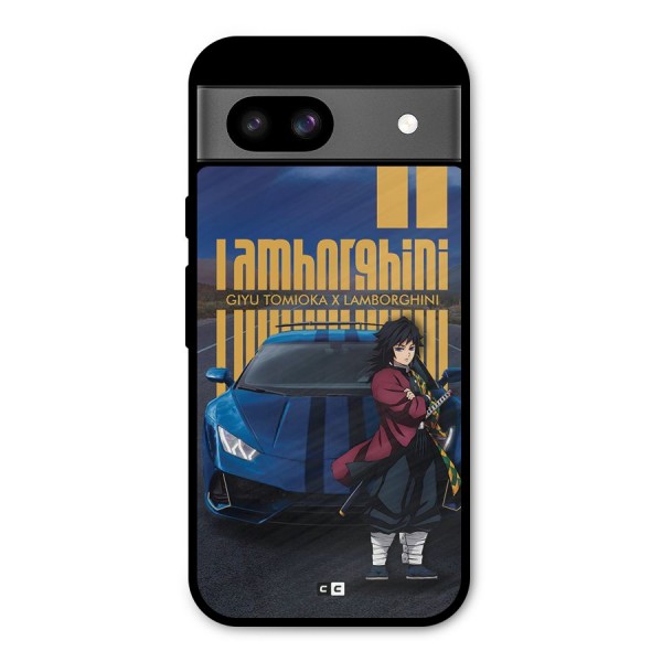 Giyu Tomioka Supercar Metal Back Case for Google Pixel 8a