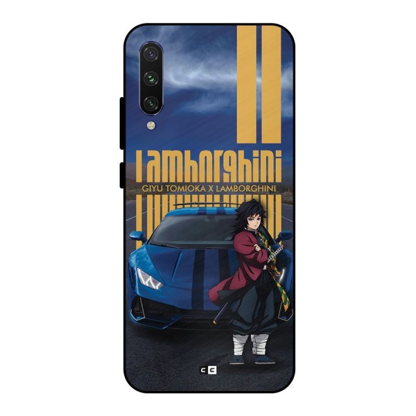 Giyu Tomioka Supercar Metal Back Case for Mi A3