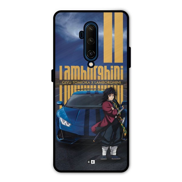 Giyu Tomioka Supercar Metal Back Case for OnePlus 7T Pro