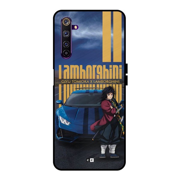 Giyu Tomioka Supercar Metal Back Case for Realme 6 Pro