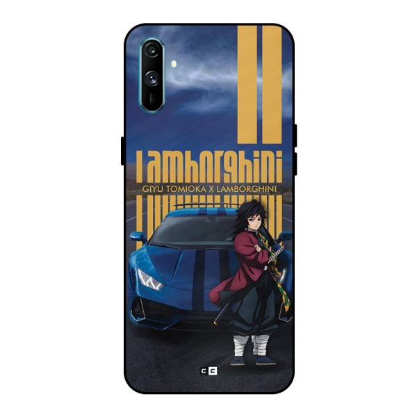 Giyu Tomioka Supercar Metal Back Case for Realme C3