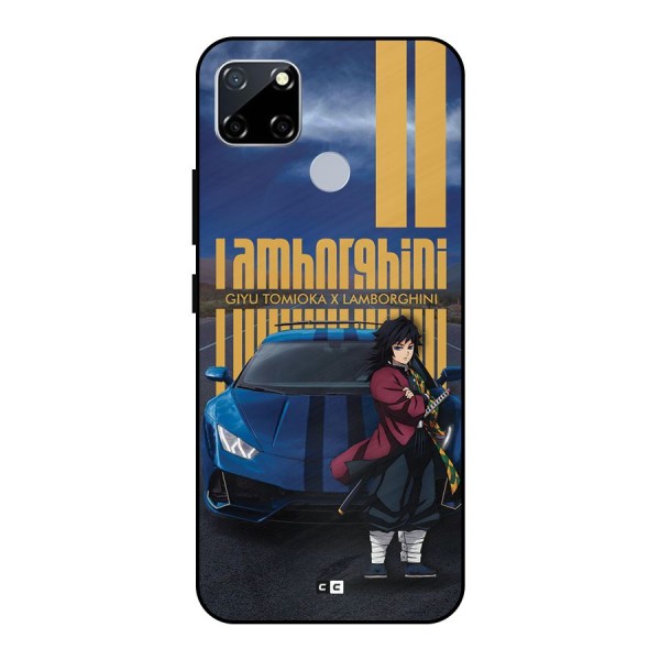 Giyu Tomioka Supercar Metal Back Case for Realme Narzo 20