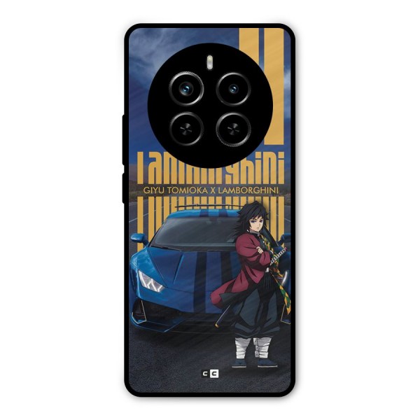 Giyu Tomioka Supercar Metal Back Case for Realme P1 Pro