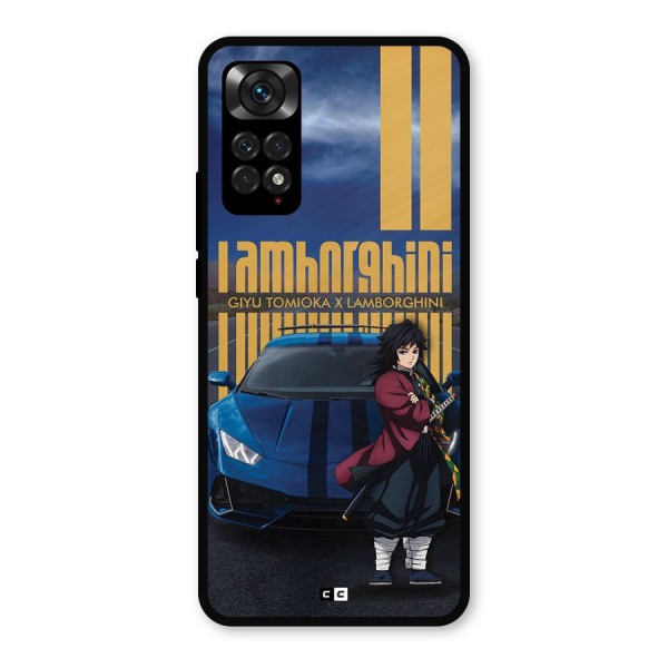 Giyu Tomioka Supercar Metal Back Case for Redmi Note 11