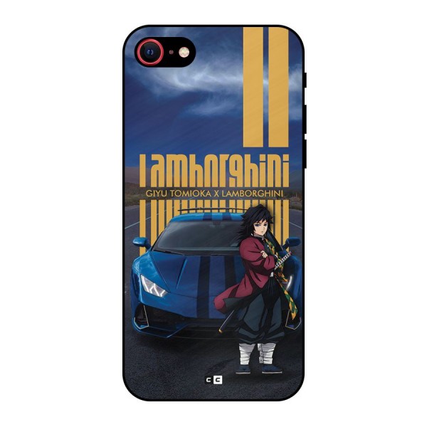 Giyu Tomioka Supercar Metal Back Case for iPhone 7