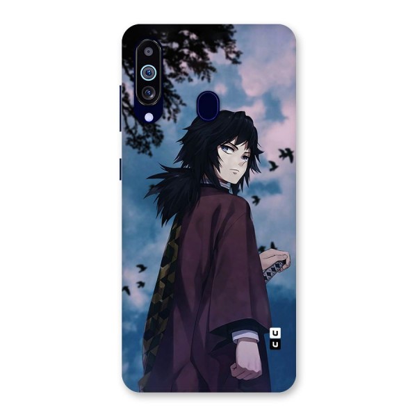 Giyu Tomioka Waiting Back Case for Galaxy A60