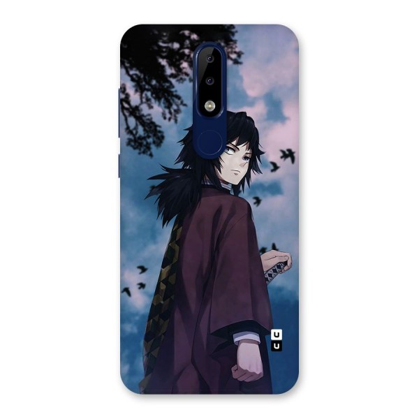 Giyu Tomioka Waiting Back Case for Nokia 5.1 Plus