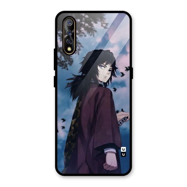 Giyu Tomioka Waiting Glass Back Case for Vivo Z1x