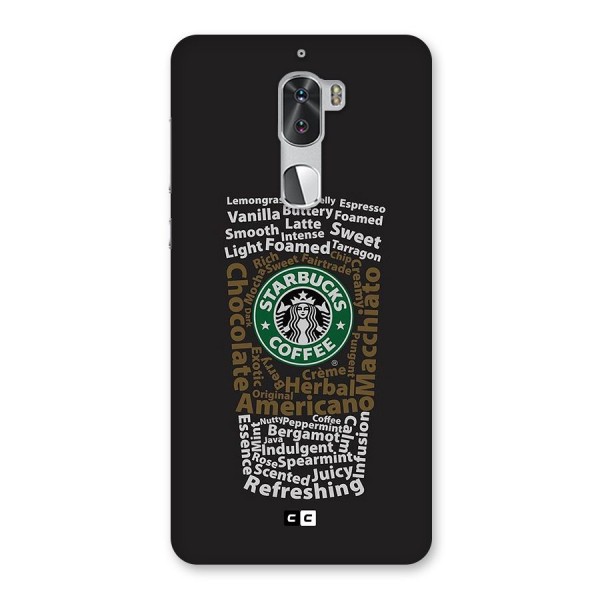 Glass StarBucks Back Case for Coolpad Cool 1