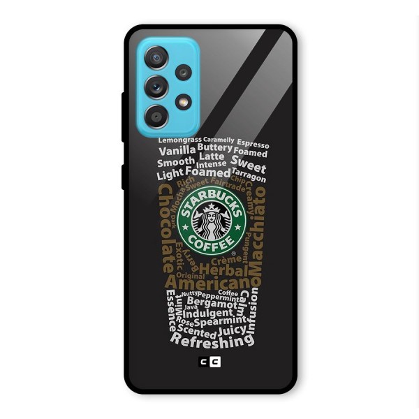 Glass StarBucks Glass Back Case for Galaxy A52s 5G