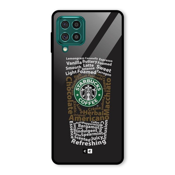 Glass StarBucks Glass Back Case for Galaxy F62