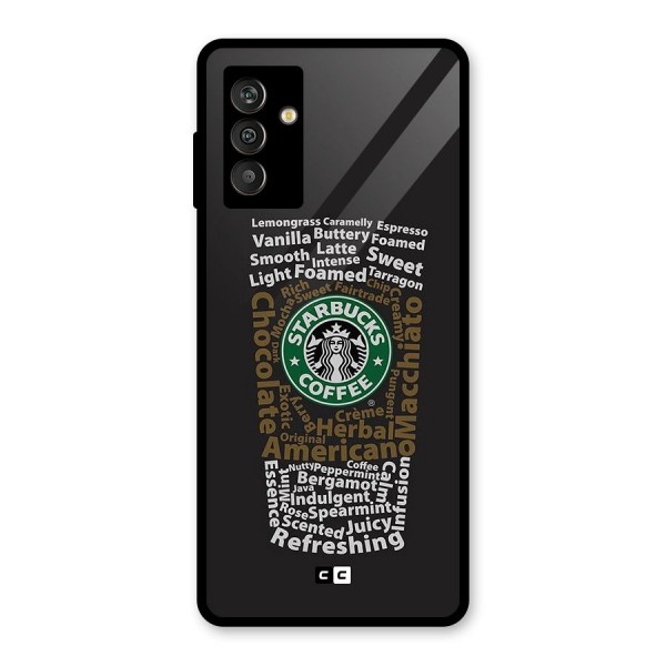 Glass StarBucks Glass Back Case for Galaxy M13