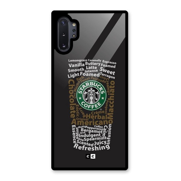 Glass StarBucks Glass Back Case for Galaxy Note 10 Plus